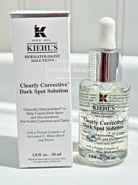 New Kiehl's Clearly Corrective Dark Spot Solution Serum~30 ml~100% Authentic